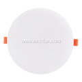 Adjustable hole-size 15w6" led frameless round panel light